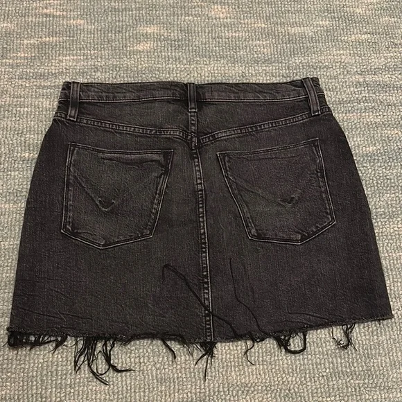Hudson Jeans Black Mini Pencil Skirt - Picture 2 of 3